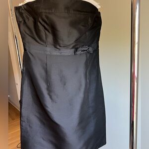 J Crew Factory, Silk, strapless, knee length dress